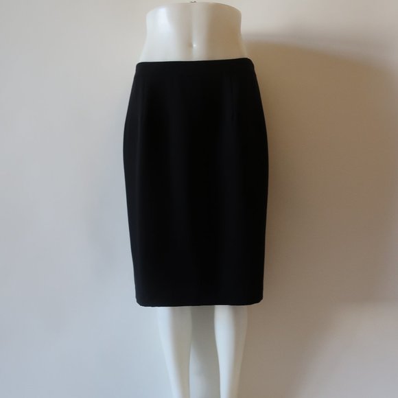 SHANI BLACK PENCIL SKIRT 12 * - Picture 1 of 10